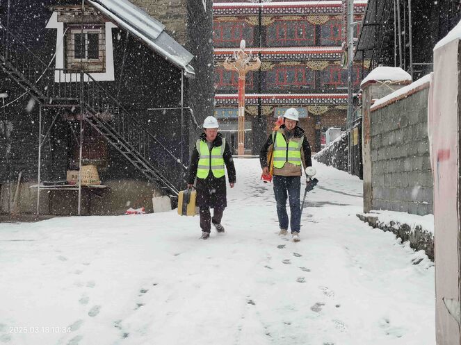 风雪中的逆行者——测绘公司甘孜效劳办事情小记