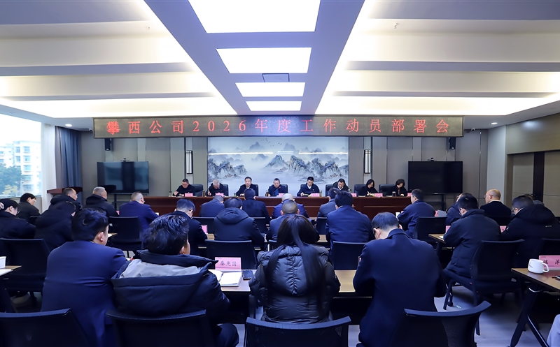 攀西公司召开2026年度事情发动安排会