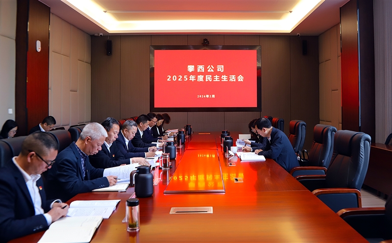 攀西公司党委召开2025年度民主生涯会