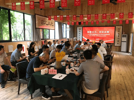 局属六〇六大队、水文工程大队与郫都九三学社交流座谈