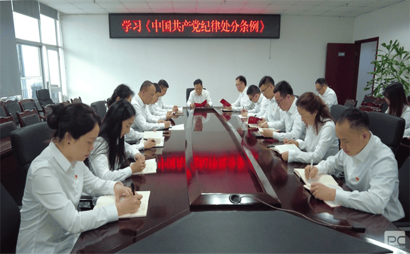 增强规则意识，，，，，严守纪律底线 ——物探院组织学习新修订《中国共产党纪律处分条例》